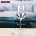 crystal red wine glass 540ml wine glasses stock